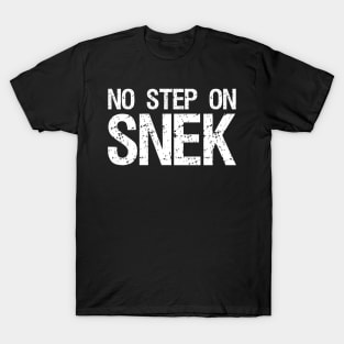 Libertarianism - No Step On Snek - Libertarian Meme T-Shirt